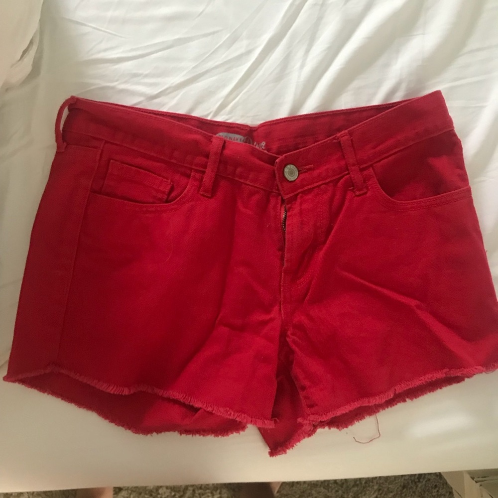 Red shorts...Great for Fourth of July and summer!
